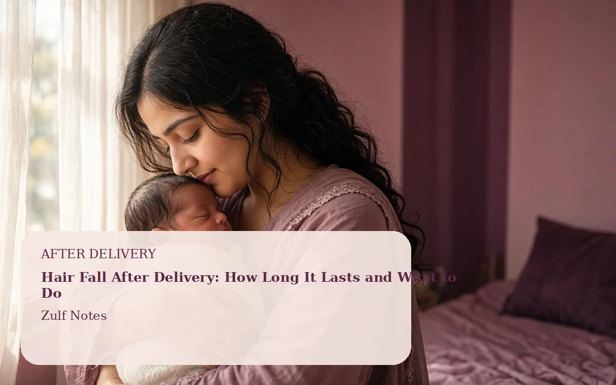 Hair Fall After Delivery: How Long It Lasts and What to Do