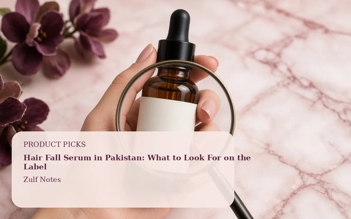 Hair Fall Serum in Pakistan: What to Look For on the Label