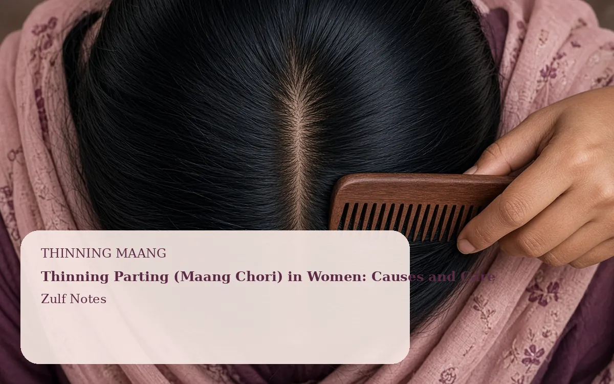 Thinning Parting (Maang Chori) in Women: Causes and Care